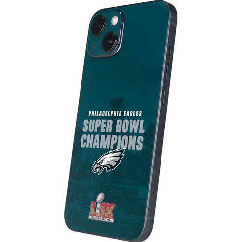 NFL Philadelphia Eagles Super Bowl LIX Champions iPhone 15 Skin